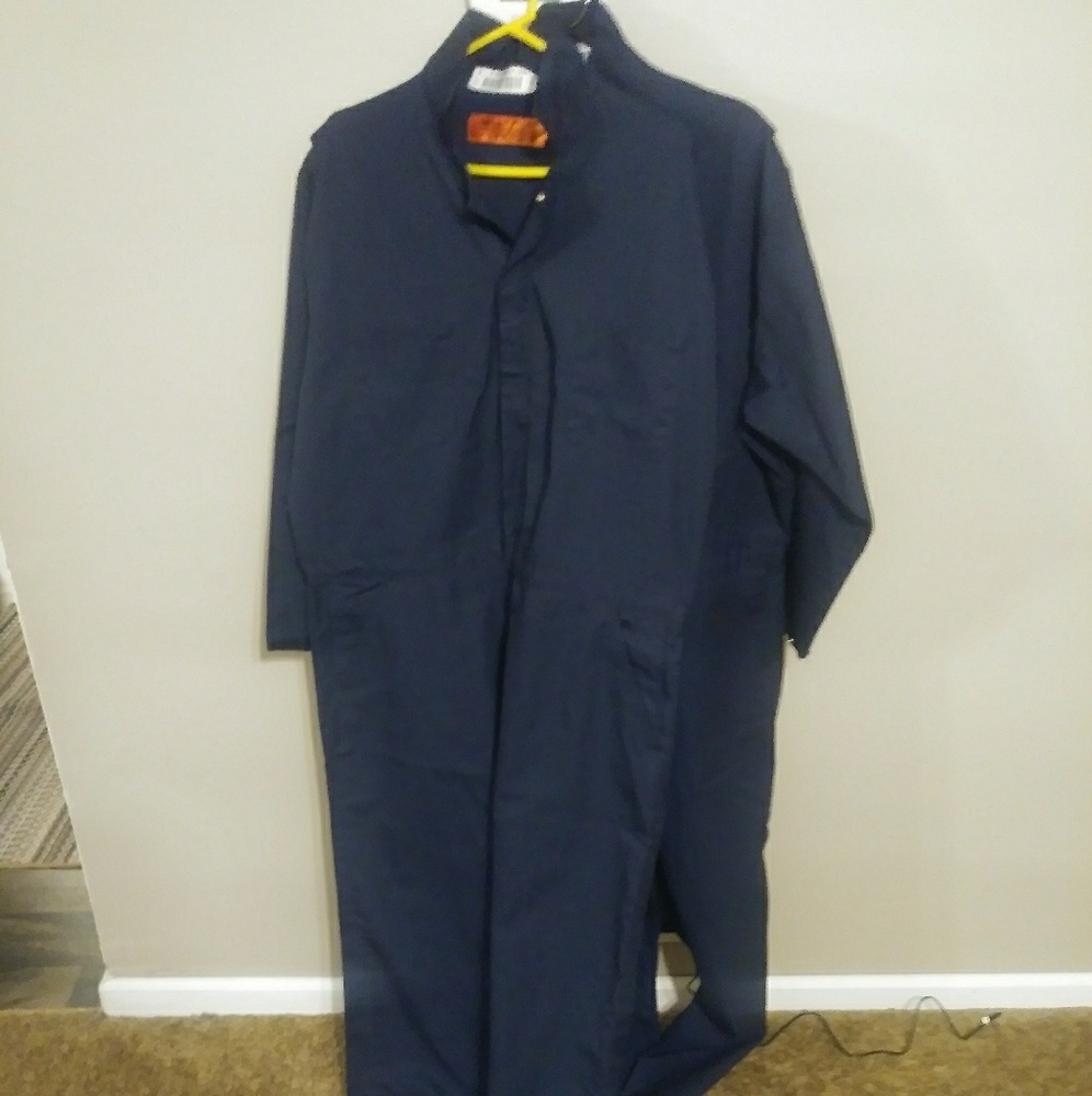2 pairs of 48 regular navy coveralls